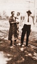 Albert A. and Mary Agnes Ritter with grandson